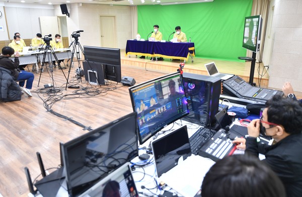 하남시는 지난 10일부터 12일까지 덕풍 1·2·3동 주민들과 줌(ZOOM)을 통한 온라인 대화를 진행했다. (사진제공=하남시청)