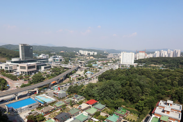 사진은 용인시 처인구 중심권역 전경. (사진제공=용인시청)