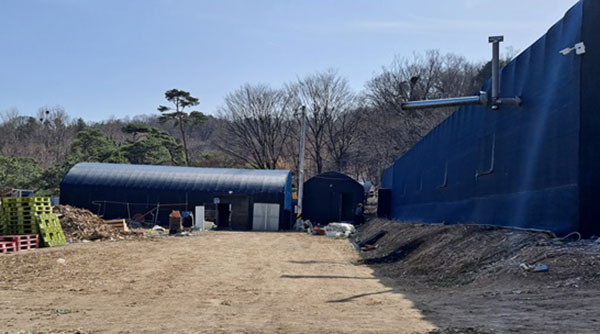 구리시 동구동(301-18) 일대(돌무들)에는 3개동의 무허가 농사시설(비닐하우스)이 설치돼 있다. (사진=한승목 기자)