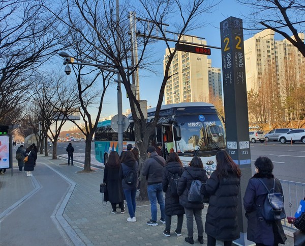 남동구는 남동국가산업단지 공동 통근버스를 기존보다 2대 증차해 운영한다. (사진제공=남동구청)