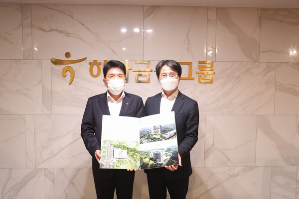 빠르면 8월, 하나금융그룹 본사가 시공에 들어가면서 총 3단계에 걸쳐 진행되는 하나드림타운이 드디어 완전체로 서구에 자리 잡게 된다. (사진제공=서구청)