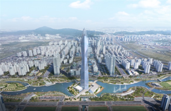 청라시티타워 조감도. (사진제공=인천시청)