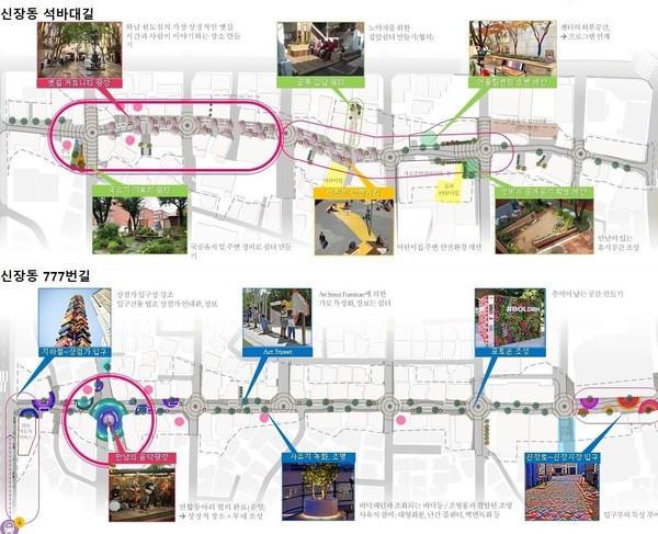 하남시는 ‘제2회 안심도로 공모전’에서 ‘하남시 신장동 주민참여형 가로환경개선사업’이 도시재생계획 부문 대상에 선정됐다. (사진제공=하남시청)