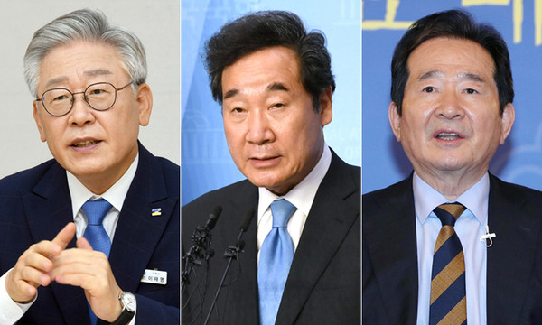 더불어민주당 유력 대선후보들은 온라인 경쟁력 향상을 위한 메타버스 입주식에 참여해 홈그라운드와 친여 정당인 열린민주당 행사 등을 통해 지지율 확보에 안간힘을 쏟았다. (사진=중앙신문DB)