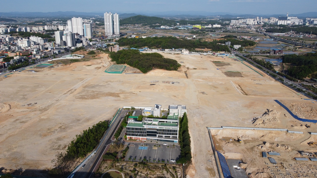 이천시민의 오랜 숙원사업인 이천중리 택지개발사업이 순조롭게 진행되고 있다. 사진은 이천중리 택지지구 전경. (사진=중앙신문DB)