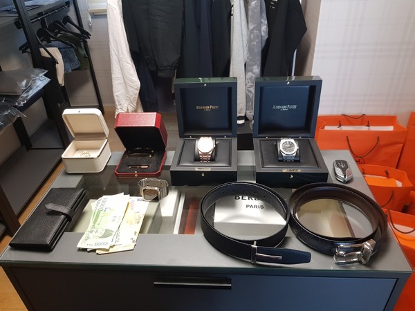 사진은 부천소사 사례 압수수색. (사진제공=경기남부청)