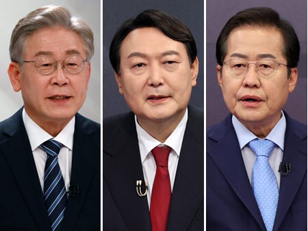 내년 3월 9일 실시될 ‘제20대 대통령 선거’를 앞두고 실시한 여론조사에서 더불어민주당 이재명 대선후보가 국민의힘 윤석열·홍준표 후보와의 대결(가상 양자대결) 시, 오차범위 내에서 초접전을 벌인다는 결과가 나와 주목된다. (사진=중앙신문DB)