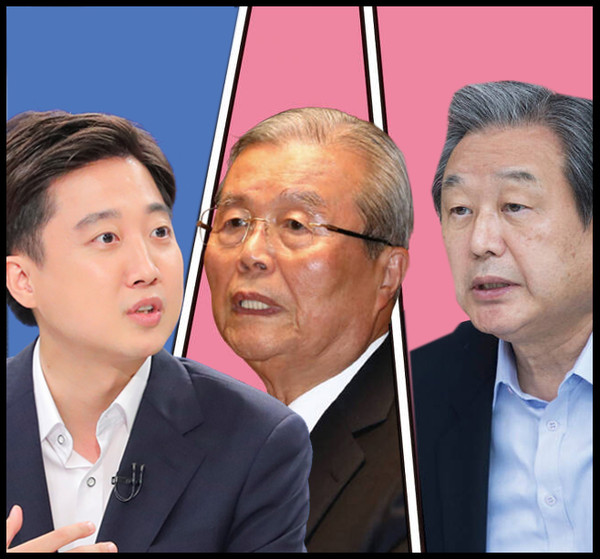 김무성 전 새누리당(국민의힘 전신) 대표가 이준석 대표와 김종인 전 비상대책위원에게 지금은 정권교체를 위해 뛰어야 할 때라며 더 이상 ‘분열의 리더십’으로 윤석열 후보를 힘들게 하지 말라고 일침을 가해 주목된다. (사진=중앙신문DB)
