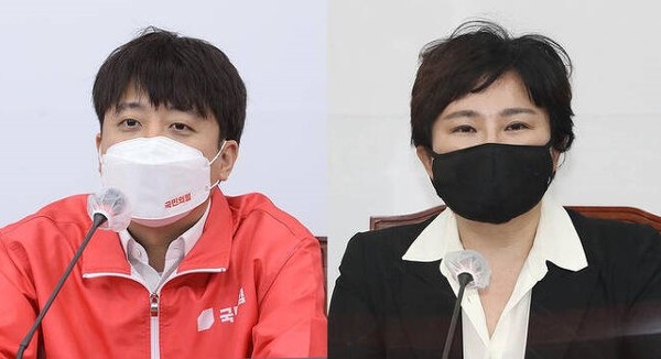 국민의힘 이준석 대표와 중앙선대위 공보단장인 조수진 의원의 (선대위) 지휘체계를 둘러싼 공방이 ‘진흙탕 싸움’으로 번져 내홍(內訌)이 확산되고 있다. (사진=중앙신문DB)