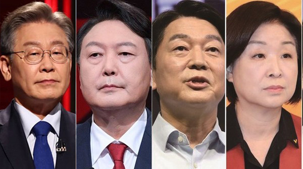 4개의 여론조사 전문기관이 실시한 대선 후보자 지지도 조사에서 더불어민주당 이재명 후보가 39%를 얻어 28%를 기록한 국민의힘 윤석열 후보를 큰 차로 앞선 것으로 나타났다. (사진=중앙신문DB)