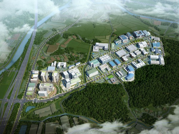 용인 플랫폼시티 도시첨단산업단지 등 용인시 관내 10곳의 산업단지가 경기도 산업단지 지정계획에 됐다. 사진은 제2용인테크노밸리 조감도. (사진제공=용인시청)