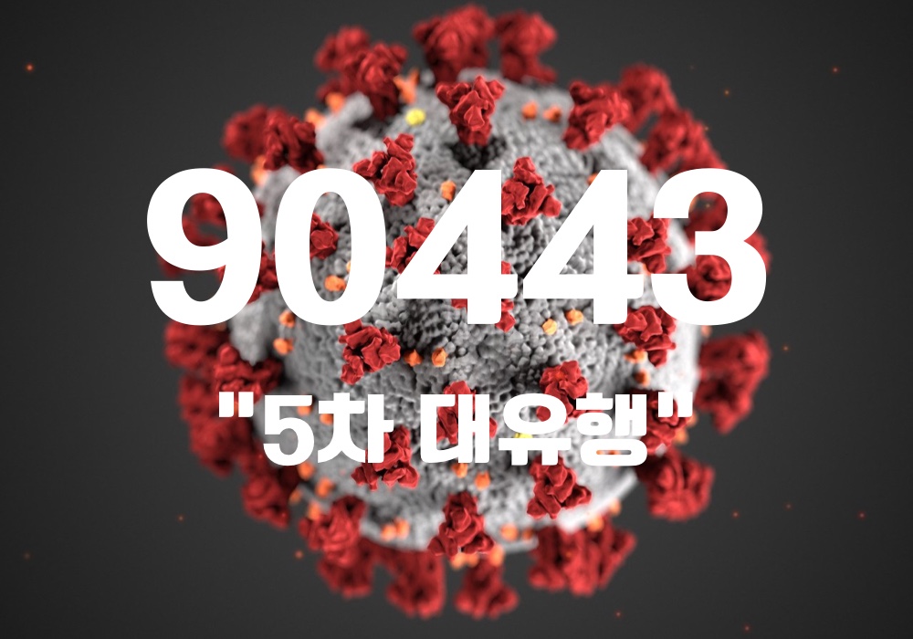 중앙방역대책본부는 16일 0시 기준, 국내 발생 신규 확진자는 9만281명, 해외유입 사례 162명 포함 9만443명이 확인돼 지금까지 총 누적 확진자 수는 155만2851명이라고 밝혔다. (CG=중앙신문)