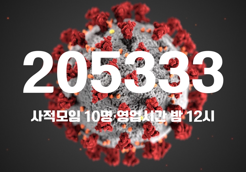 중앙방역대책본부는 8일 0시 기준, 국내 발생 신규 확진자는 20만5302명, 해외유입 사례 31명 포함 20만5333명이 확인돼 지금까지 총 누적 확진자 수는 1498만3694명이라고 밝혔다. (CG=중앙신문)