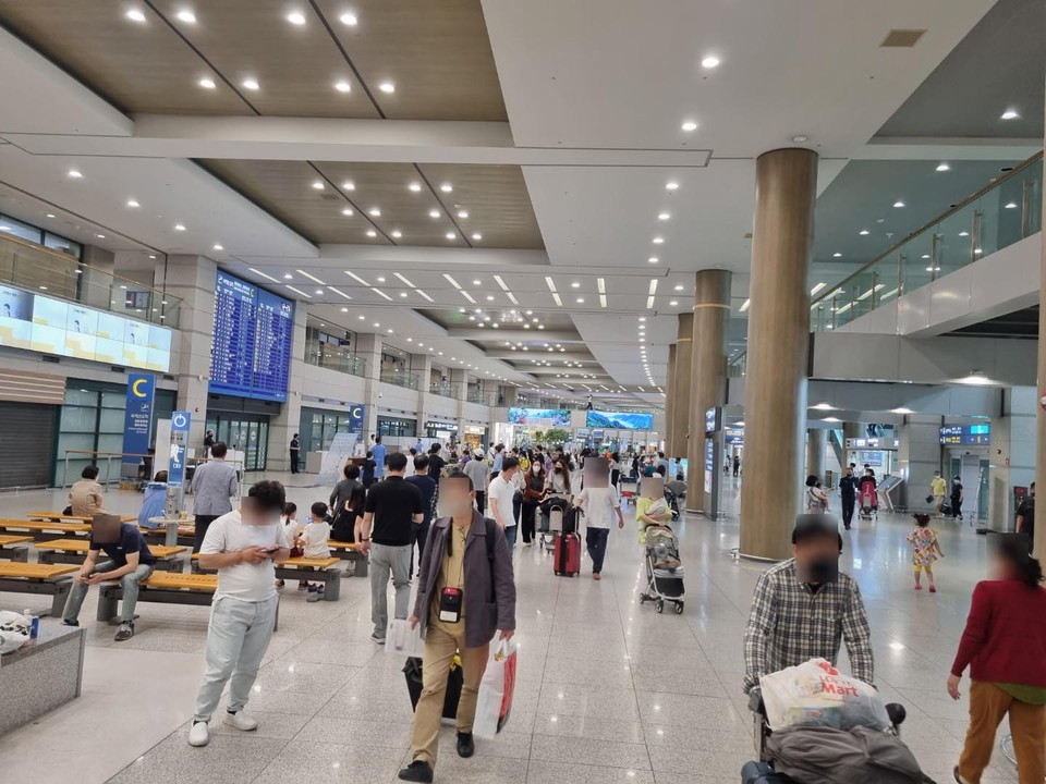 2층 C입국장. (사진=이복수 기자)