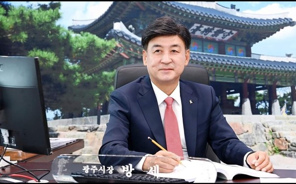 방세환 광주시장이 2024년 세계관악협회 컨퍼런스 유치에 박차를 가한다. (사진제공=광주시청)