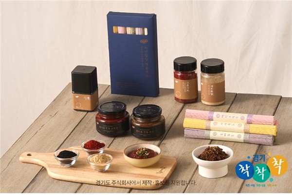 사진은 경기도 공동브랜드 착착착 추석 선물세트 ‘착착착 마음담은 선물세트’. (사진제공=경기도청)