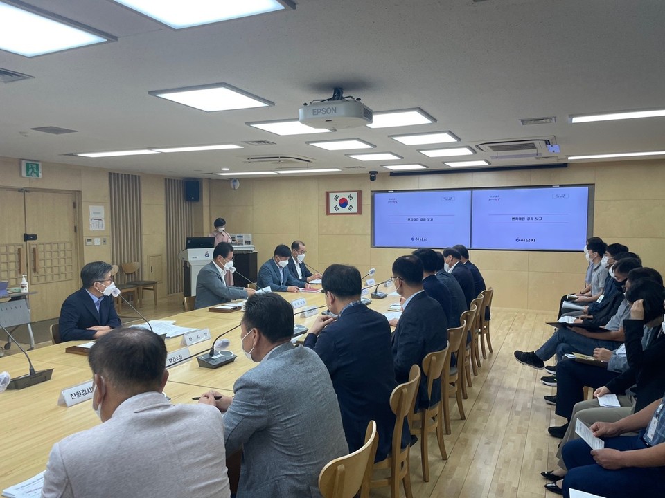 하남시는 최근 월요주간 회의에서 강남과 경쟁하는 살고 싶은 수도권 최고의 도시를 만들기 위해 '선진 지자체 우수사례 벤치마킹 보고회'를 가졌다. (사진제공=하남시청)