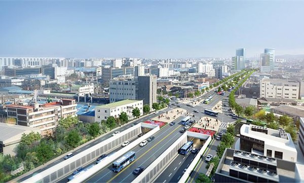 인천시는 30일 시청 접견 실에서 ‘인천-서울 지하고속도로 사업’의 원활한 추진 등을 위해 국토교통부, 경기도와 업무협약을 체결할 예정이다. 사진은 인천~서울 지하고속도로 조감도. (사진제공=인천시청)