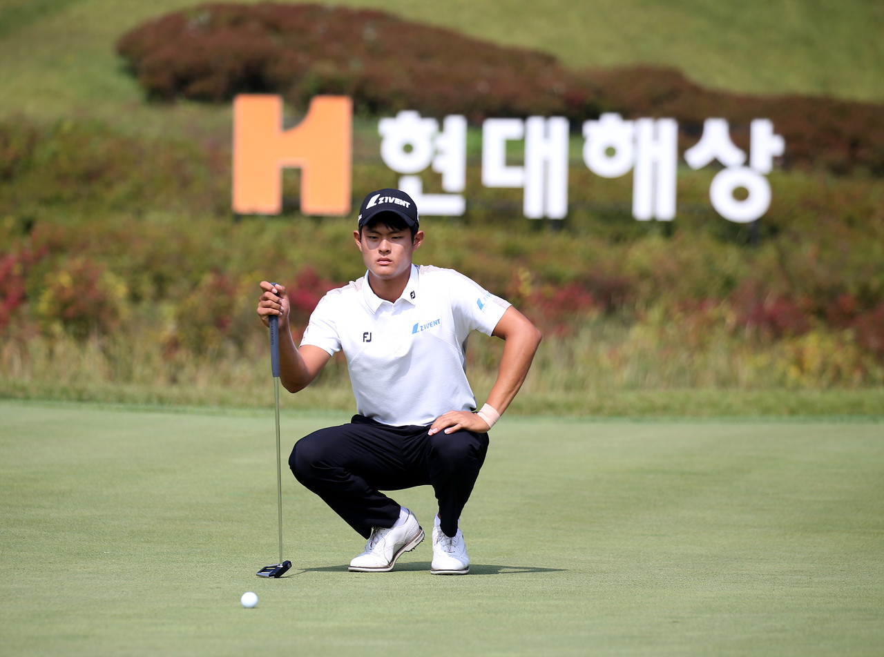 ​​​​​​​장희민(20)이 본인의 생애 첫 우승을 안겨준 페럼클럽에서 다시 한 번 강한 모습을 보여줬다. (사진=김영식 기자)
