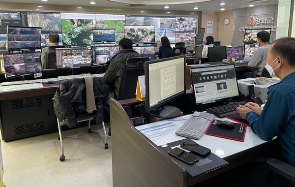 강화군은 2023년도 상반기 중 인공지능 기반의 영석 분석 기술로 위험을 자동 감지하는 ‘지능형 통합관제 시스템’을 도입할 계획이다. (사진제공=강화군청)