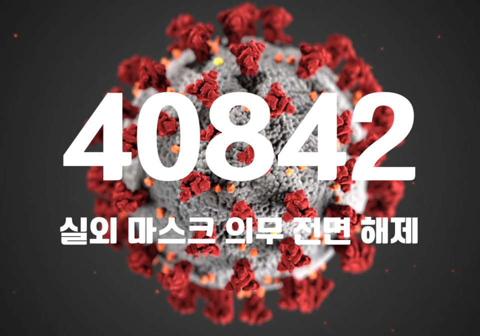 중앙방역대책본부는 26일 0시 기준, 국내 발생 신규 확진자는 4만761명, 해외유입 사례 81명 포함 4만842명이 확인돼 지금까지 총 누적 확진자 수는 2539만6155명이라고 밝혔다. (CG=중앙신문)