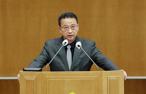 경기도의회 백현종 도의원은 3일 본회의장에서 진행된 제365회 정례회 제3차 본회의 5분 자유발언을 통해 대장동 망령을 부활시키는 도시개발법 재개정에 반대한다고 분명하게 밝혔다. (사진제공=경기도의회)