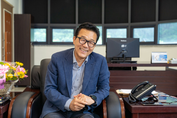 이재호 연수구청장이 “항상 구민들과 함께 현장에서 소통하며 내실있는 정책들을 뚝심있게 추진하는 단체장의 역할을 보여 드리겠다”고 말했다. (사진제공=연수구청)