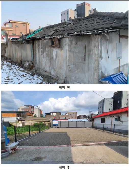 경기도가 10억2400만원을 투입해 도내 방치된 빈집 59호를 올 연말까지 주차장·텃밭 등 지역주민을 위한 공간으로 정비하기 위해 나섰다. (사진제공=경기도청)