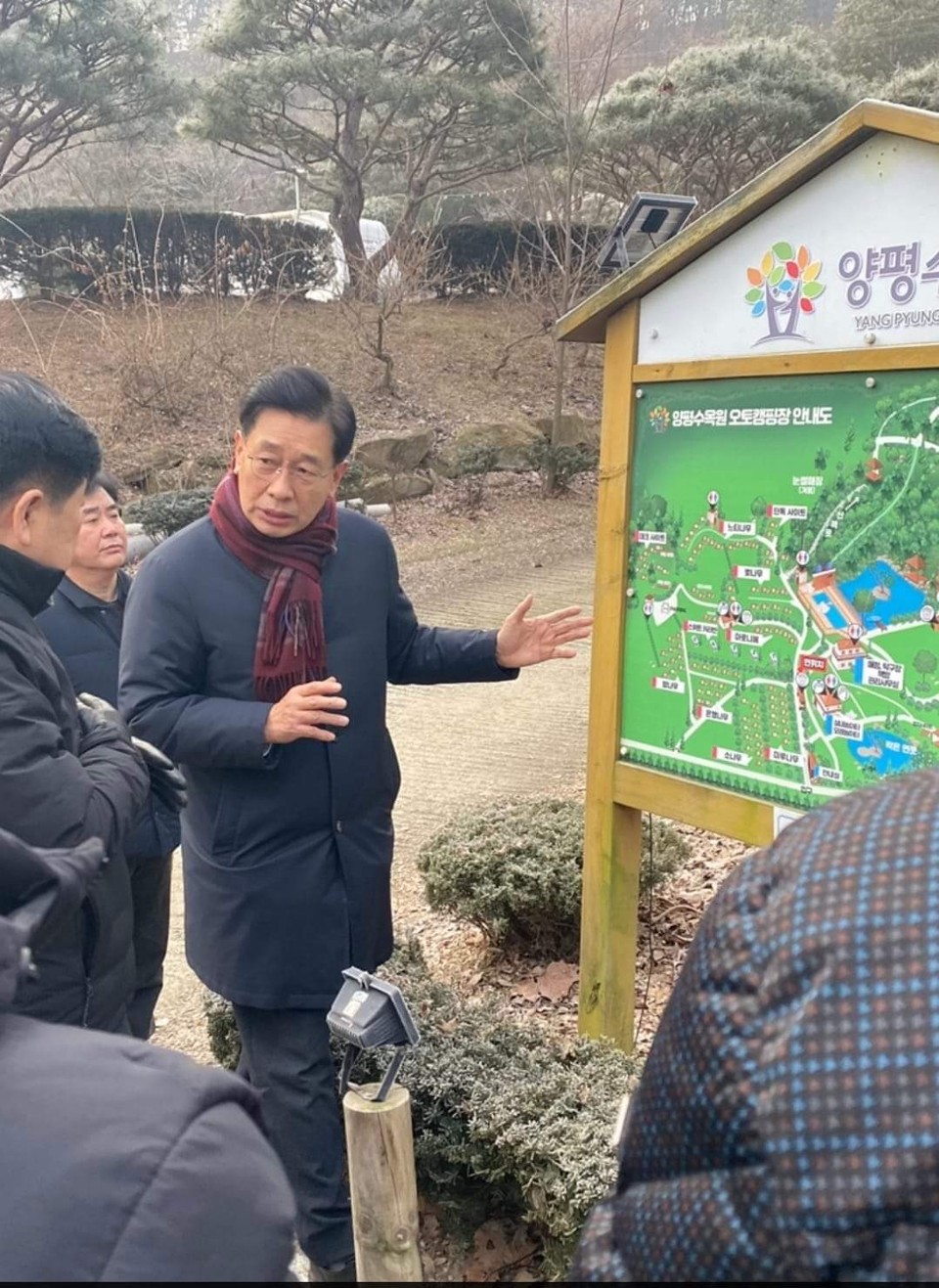 전진선 양평군수가 서울아산병원 연수원 양평 유치를 위해 최선을 다하고 있다. (사진=전진선 양평군수 페이스북)