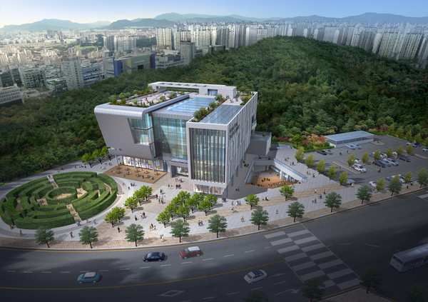 영통도서관 조감도. (사진제공=수원시청)