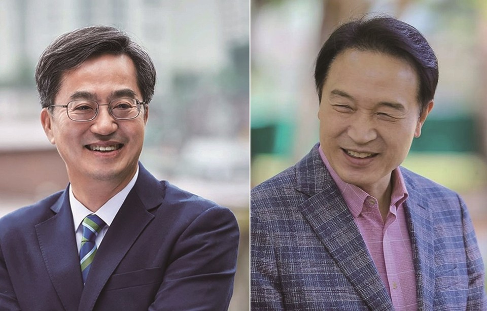 김동연 경기도지사는 35억3062만원, 임태희 경기도교육감은 46억9516만원을 재산을 신고했다.
