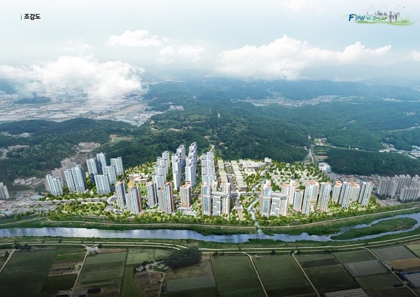 사진은 파주시 조리읍 봉일천리 일원 48만 8000㎡에 조성될 캠프하우즈(주거기반 도시개발) 조감도. (사진=파주시 제공)