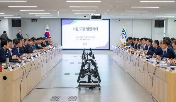 바다의 날(5월 31일)을 맞아 김동연 경기도지사가 일본의 ‘후쿠시마 오염수 방류’에 대한 정부의 단호한 조치와 투명한 정보공개를 촉구했다. (사진제공=경기도청)