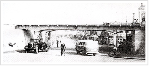 1964년 확장된 화평교 전경. (사진제겅= 동구청)