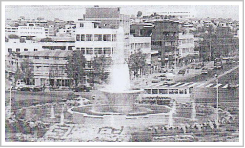 1980년대 숭의로타리 전경. (사진제공=미추홀구청)