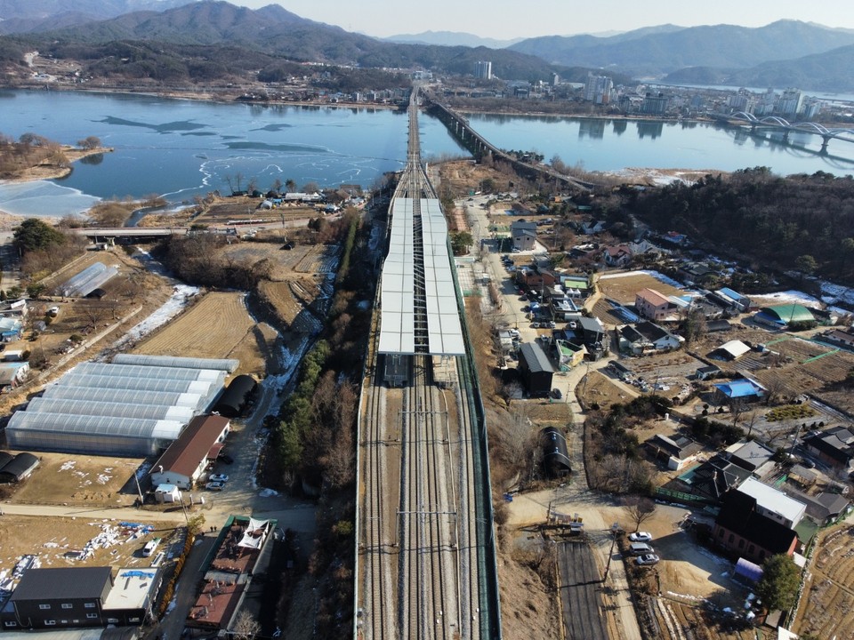 25일 찾은 남양주시 조안면 진중리에 있는 운길산역은 서울과 양평을 잇는 경의·중앙선 팔당역과 양수역 중간에 위치한 역이다. (사진=김광섭 기자)
