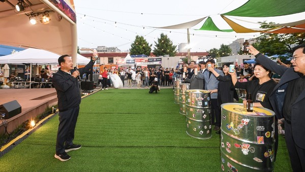 오산시의 대표 여름 랜드마크형 축제인 야맥축제가 성황리에 마무리됐다. (사진제공=오산시청)