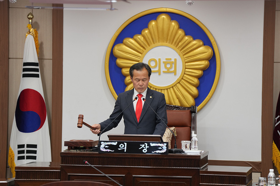 포천시의회는 10일 제179회 제1차 정례회를 열고 오는 25일까지 16일간의 의사일정에 돌입했다. (사진제공=포천시의회)