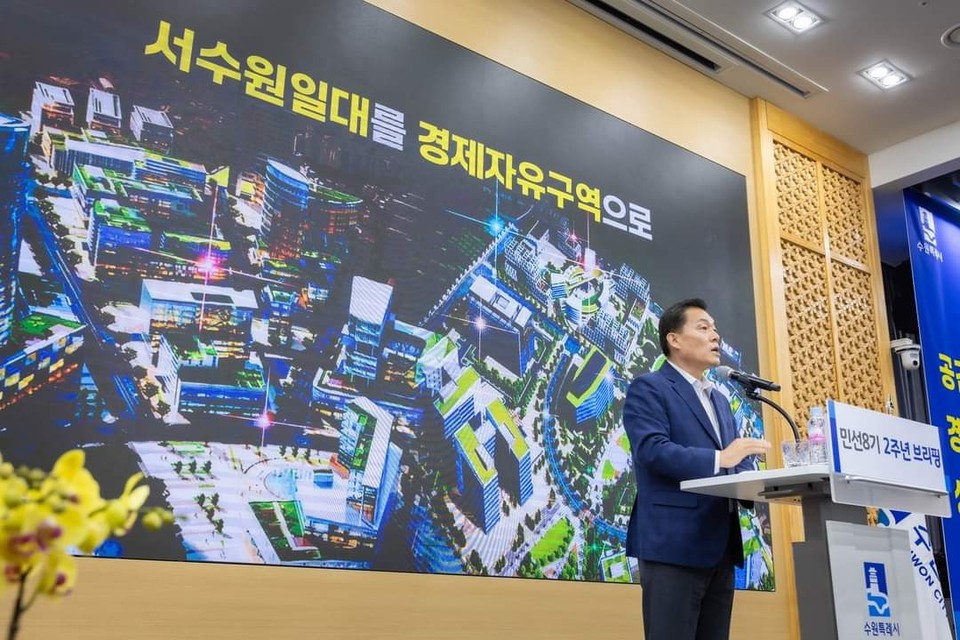 이재준 수원시장은 “공간의 대전환, 경제의 대전환, 시민생활의 대전환으로 ‘수원 대전환’을 시작하겠다”고 밝혔다. (사진=이재준 수원시장 페이스북)
