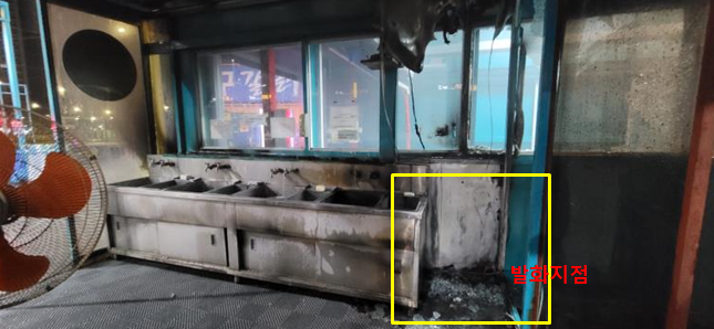 23일 오전 5시10분께 하남시 풍산동의 한 셀프세차장에서 불이 나 신고를 받고 출동한 소방당국에 의해 약 20분 후인 5시30분께 모두 진화됐다. (사진제공=경기도소방재난본부)