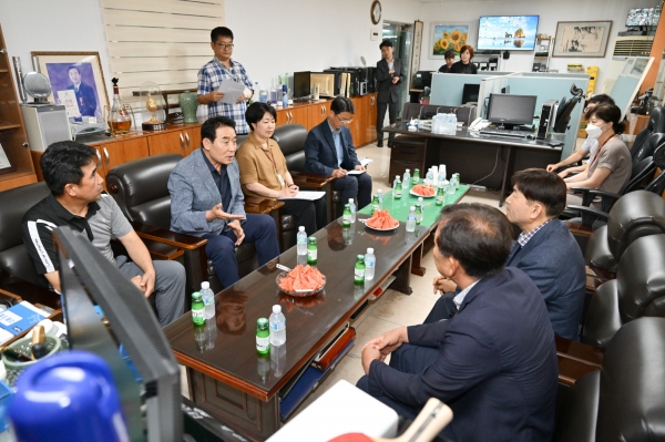 백영현 포천시장, 기업인 애로 청취를 위한 백투더컴퍼니 소통행정 펼쳐