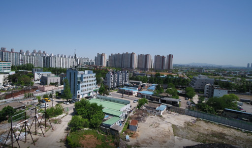 추가 분담금 문제를 두고 발생한 조합원 간 갈등이 수습되지 못한 채, 대출만기 연장 불발에 따라 공매 시장에 나와 최종 유찰된, 김포사우5A도시개발사업부지. (사진제공=김포통합스카이운 지역주택조합)