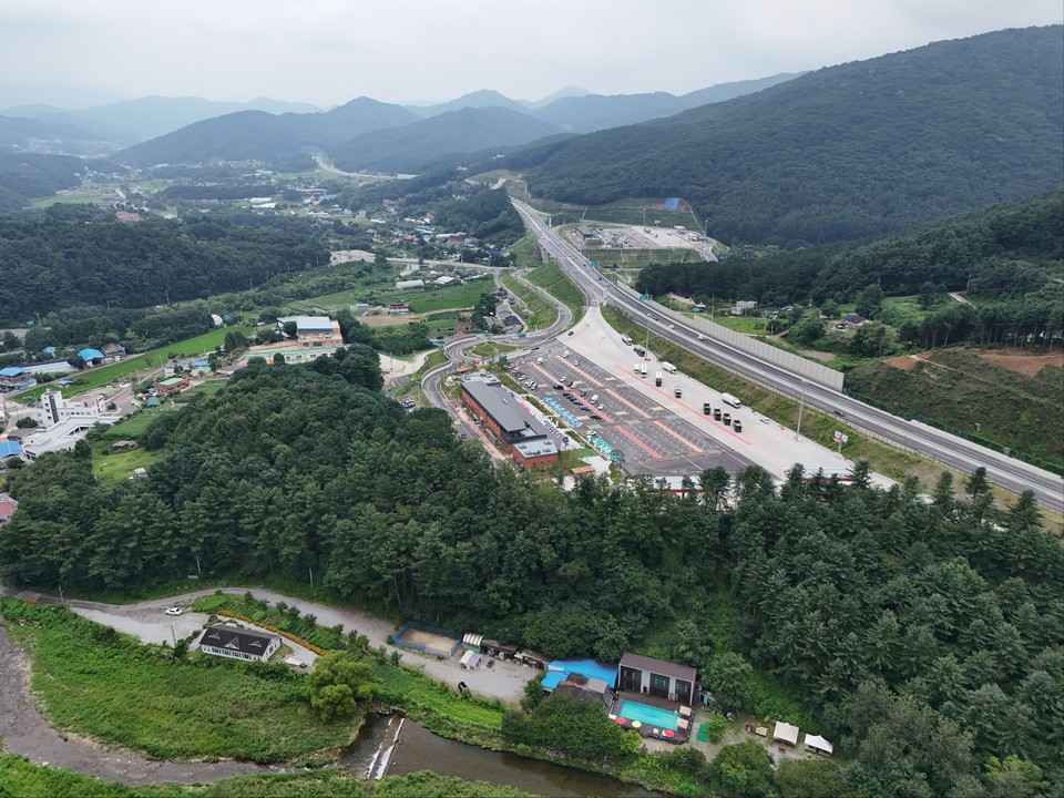 8일 오전 11시30분께 경기도 남양주시 수동면에 위치한 수도권제2순환고속도로 포천방향 수동휴게소를 찾았다. (사진=김광섭 기자)