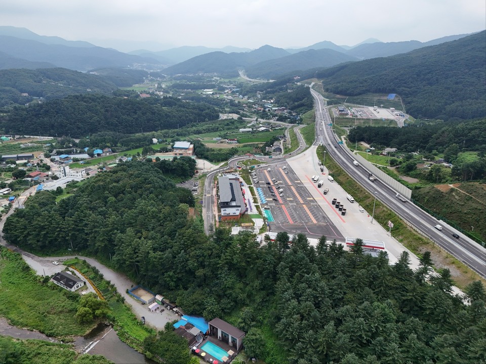 8일 오전 11시30분께 경기도 남양주시 수동면에 위치한 수도권제2순환고속도로 포천방향 수동휴게소를 찾았다. (사진=김광섭 기자)