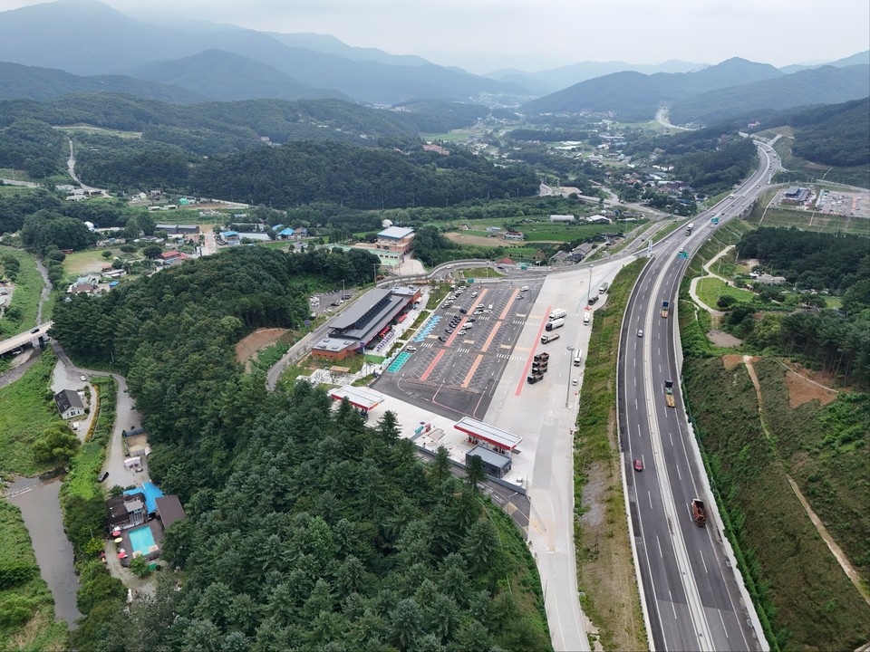 8일 오전 11시30분께 경기도 남양주시 수동면에 위치한 수도권제2순환고속도로 포천방향 수동휴게소를 찾았다. (사진=김광섭 기자)