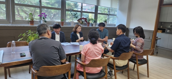 경기도의회 전자영 의원, 흥덕고 교육환경 개선 간담회 가져