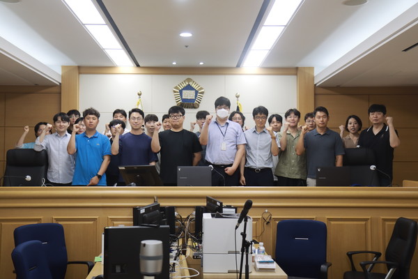 한국남동발전(주) 영흥발전본부가 13일 청렴·윤리의식 내재화를 위하여 인천지방법원 견학 및 부패사건 재판참관을 실시했다. (사진제공=영흥발전본부)