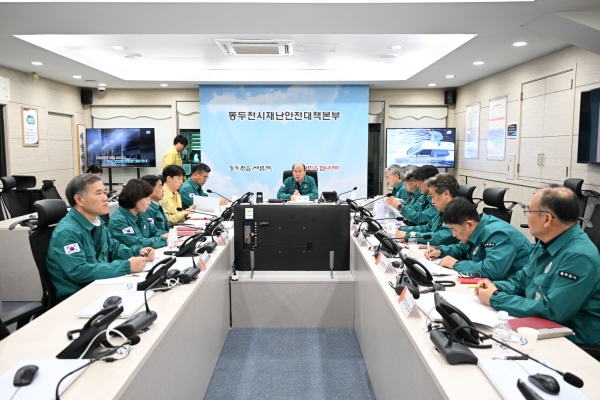 동두천시, 폭염 대응 주말 TF팀 운영 실시