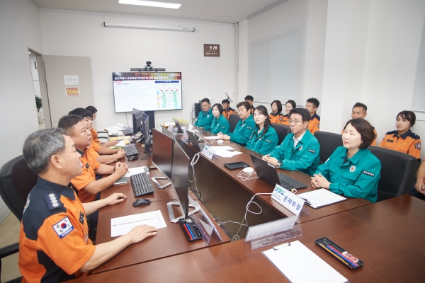 용인특례시의회 의장단, 2024 을지연습 유관기관 격려 방문