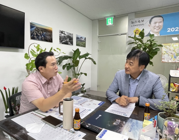 이오수 의원, 축산 악취 해결 및 수분조절제 지원 예산 집중 논의